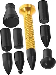 Auto Dent Puller Kit Body Pit Tool Hammer Replaceable Heads Dent Removal Leveling Set