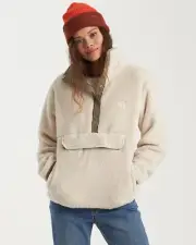 Billabong Women's A/Div Switchback Pullover Fleece - Large