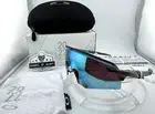 OAKLEY ENCODER STRIKE SPACE DUST SILVER PRIZM SAPPHIRE SUNGLASSES OO9471-12 NEW
