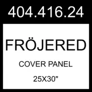 IKEA FRÖJERED Cover Panel Light Bamboo 25x30" 404.416.24