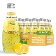 Pardesi Basil Seed Drink Lemon Flavor 290ml 9.8 Fl Oz | Pack of 12 (117.6 FL...