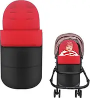Stroller Sleeping Bag, Stroller Sleeping Sack, Winter Sleeping Bag for Most Strollers Prams, Windproof Waterproof Winter Stroller Cover with Soft Lining