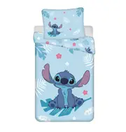 Disney Lilo & Stitch Blue Quilt Cover Set - Single Bed Size