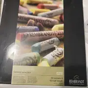 Rembrandt Soft Pastel Half Stick Assorted Colors Set 60 Half/60 Full Size Sticks