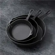 5-Star Chef Fry Pan Set 3PCS Non Stick Frying Cast Iron