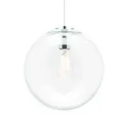 Mercator Toledo Medium Clear Glass Pendant