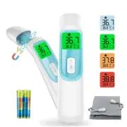 Infrared Digital Ear Forehead Thermometer Non Contact Medical with Fever Alarm M