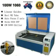 Reci 100W CO2 1060 Laser Engraving Cutter 5000W Chiller Auto-Focus Guide USB DSP