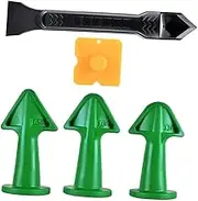 Gadpiparty 1 Set Plastic Tip Glue Scraper Caulking Tips Caulk Tool Caulking Nozzle Caulk Applicator Tips Caulk Extension Nozzle Caulking Sealing Nozzle Caulk Tips Caulk Nozzle Steel