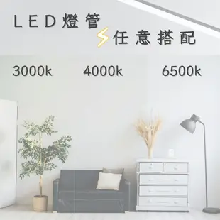 【彩渝-保固1年】台灣CNS認證 LED工事燈 T8 4呎 20W 雙燈 工事燈具 日光燈管 全電壓 (8折)