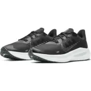 Men's Nike Winflo 7 Shield Running Shoes, CU3870 001 Size 13 Black/Met Cool Grey