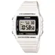 CASIO 卡西歐 方形數字錶大型的液晶錶面防水50米LED背光照明W-215H-7A ( 215 H 7 )學生錶