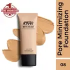 Nykaa Cosmetics Matte to Last Pore Minimizing Foundation - 08Y Medium(30ml)