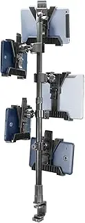 iBOLT TabDock Point of Purchase/POS Clamp Stand/Mount - with 5 Tablet Holders Perfect for Multiple delivery Applications (DoorDash, Uber eats, Postmates, etc.) Fits 7 to 10 inch Tablets