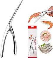 Folmywy Shrimp Deveiner Tool Prawn Peeler Stainless Stee Seafood Outer Shell Cleaner Professional Portable Practical Gadgets Kitchen Home Essentials