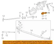 CHRYSLER OEM 2013 2500 Steering Gear Linkage-Pitman Arm 5154397AA