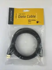 ProMaster #1475 USB 3.0 High Speed Data Cable USB A - USB Micro Type B 6’ New