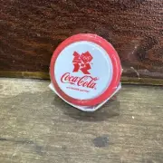 New & Sealed 2012 London Olympics Coca-Cola Yo-Yo - Coke YoYo - White & Red Rim