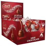 LINDOR Milk Chocolate Candy Truffles, Milk Chocolate with Smooth, Melting Tru...