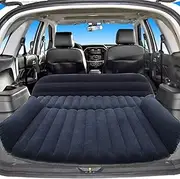Sibosen Inflatable Air Mattress for Car Back Seat, SUV Travel Bed With Pump Kit - Portable Fast Inflation Bed for Universal SUV Truck Home Camping Vacation (Black)