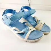 Kamik sandals womens 9 Skyros Blue Hook Loop Strap Lightweight Waterproof