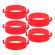 5 Pcs Ring Chain Plastic Parking Cones Traffic Connector Supplies
