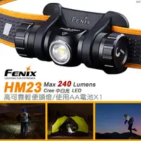 在飛比找蝦皮購物優惠-📢光世界 FENIX HM23 240流明 高可靠輕便頭燈 