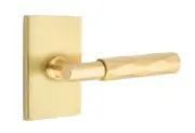Emtek Select Dummy, Rectangular Rosette, T-Bar Stem, Tribeca Handle US4