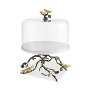Michael Aram Lovebirds Cake Stand with Dome
