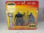 DC Superheroes S3 Batman & Batgirl *** Mint on Card *** Select Sculpt 2-pack DCU