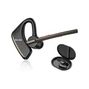New Bee Bluetooth Headset 24Hrs Talktime CVC8.0 Dual Mic Noise Cancelling Bluetooth Earpiece V5.2 Wireless