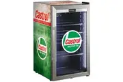 Castrol Vintage Fuel Pump Branded Triple Glazed Alfresco 98 Litre Bar Fridge