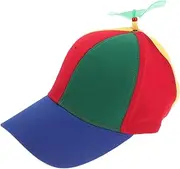 [TOGEVAL] Cute Boys and Girls Dragonfly Baseball Cap Detachable Propeller Fun Helicopter Hat for Spring/Summer Outings