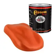 Hot Rod Flatz Speed Orange Urethane Automotive Flat Car Paint, Gallon Only
