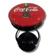 COCA COLA BOTTLE BLACK BAR STOOL ERGONOMIC ADJUSTABLE COMFORTABLE
