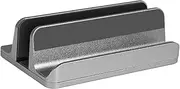 Tablet Laptop Holder Laptop Stand Stable Practical Vertical Non Slip Notebook Dock Laptop Dock for Dormitories Home Work Desk, Silver
