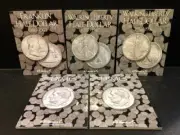 LOT OF (5) WHITMAN H.E. HARRIS COIN HOLDER BOOKS (NEW AND UNUSED)