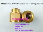 1Pc Milling Machine Parts Transverse Copper Nut For Mill X6132A X6032 X5032 Tool