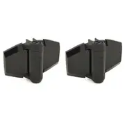 D&D TruClose TCA3L2S3BT Self Closing Gate Hinge + 2 Alignment Legs