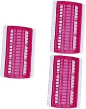 Operitacx Pcs Positions Embroidery Floss Organizer Cross Stitch Thread Organizer Thread Cards in Rose Red PVC Material Tangle Craft Tools