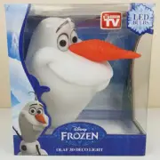 Olaf Frozen 3D Deco light for kids room decorations - Applique mural