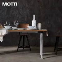 在飛比找momo購物網優惠-【MOTTI】Kiin電動升降桌 白橡木實木餐桌 坐站兩用辦