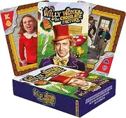 AQUARIUS Willy Wonka Playing Cards - Willy Wonka Themed Deck of Cards for Your Favorite Card Games - Officially Licensed Willy Wonka Merchandise & Collectibles