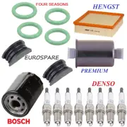 Tune UP KIT Air Oil Fuel Filters Plugs O-rings for Jaguar XJR 1995-1997