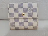 在飛比找Yahoo!奇摩拍賣優惠-LV/ LOUIS VUITTON DAMIER AZUR 