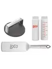 Loco Griddle Smashburgers Accessory Kit Multi-Colored Stainless Steel 2023050267