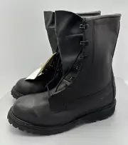 New Vibram Black Combat Boot, Intermediate Cold/Wet, 4 N, MIL-B-44426A Size 9.5