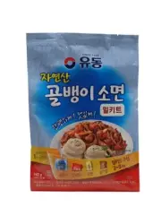 Yoodong Bay Top Shell & Noodle Dinner Kit (19.1oz - 543g, 3 Bundles) Whelk 골뱅이