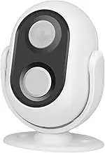 Motion Sensor Doorbell, Input Summoned Sound Player with 360 Degree Rotation - Visitor Bell and Door Greeting, Sensor Alarm Detector Audio Player for Supermarkets Motion Sensor Door on the Door