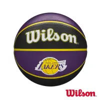 在飛比找momo購物網優惠-【WILSON】NBA隊徽系列 21 湖人 橡膠 籃球(7號